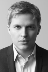 Black and white headshot image of Ronan Farrow